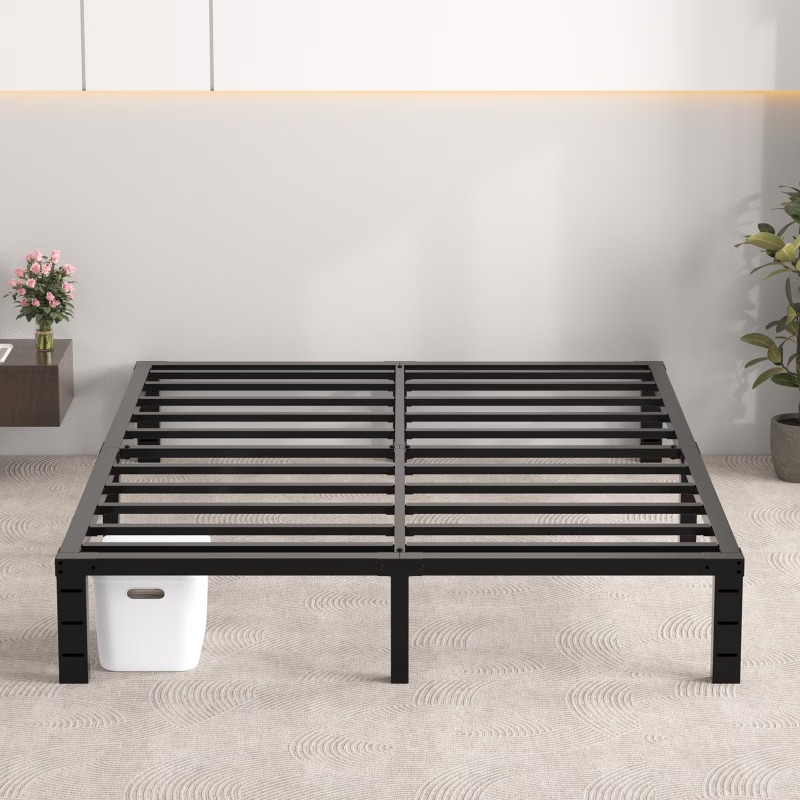 GELBIY Queen Bed Frame, Queen Size Heavy Duty Metal Platform sold price at auction in Canada