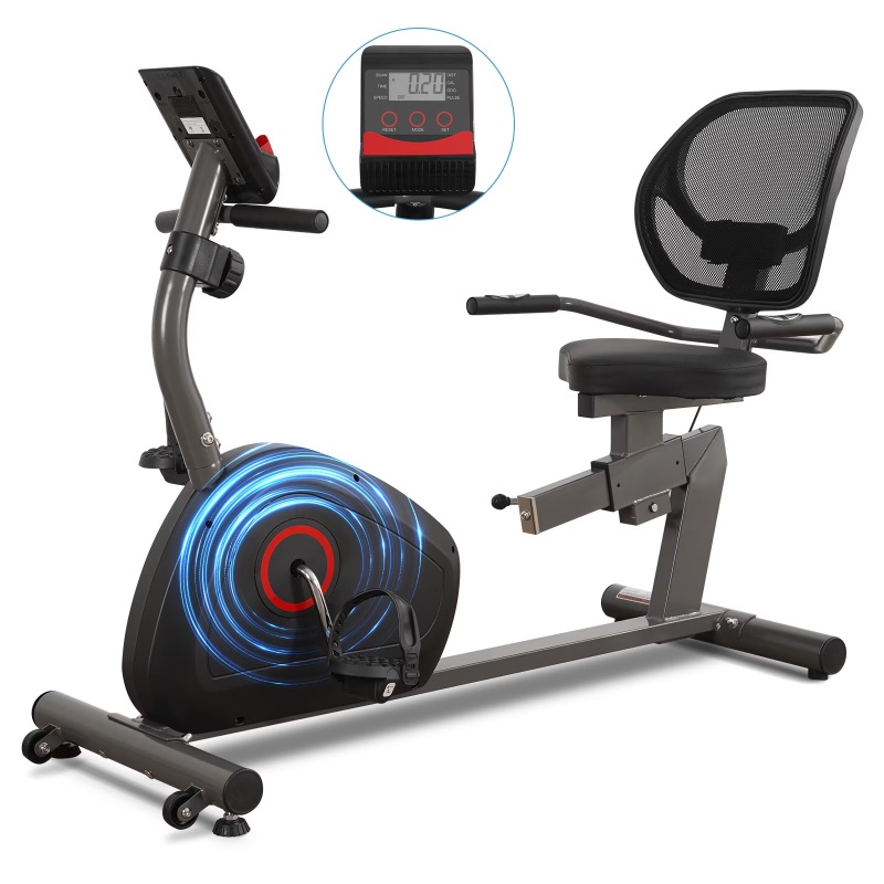 Naipo Recumbent Exercise Bike for Home Stationary Bike sold price at auction in Canada