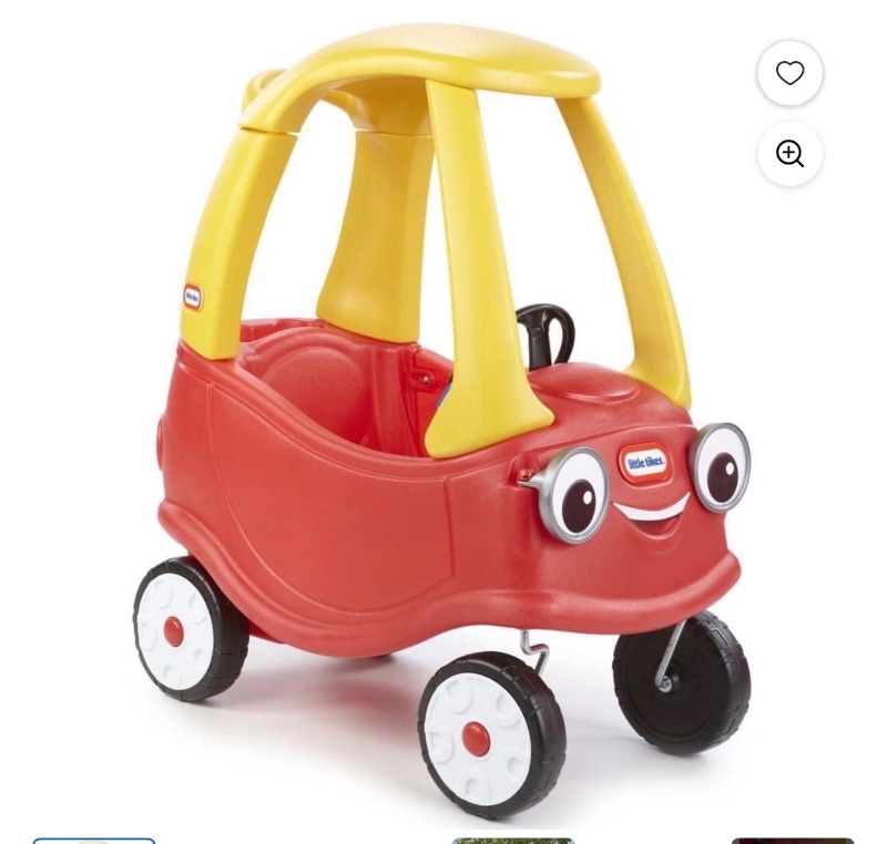 Little Tikes Cozy Coupe Ride-On Toy sold price at auction in Canada