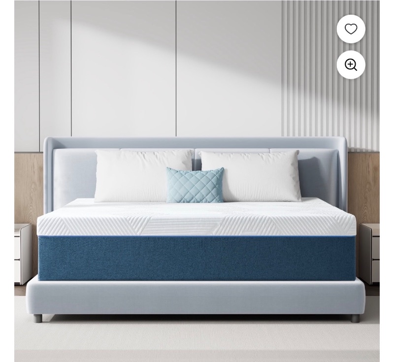 GELBIY 8 inch Full Mattress sold price at auction in Canada
