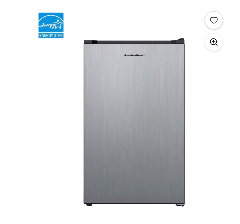 Hamilton Beach 4.3 Cu.Ft Mini Fridge sold price at auction in Canada