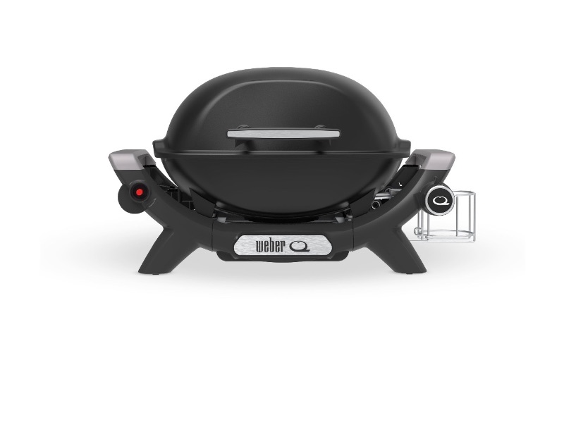 Weber Q 1000N Gas BBQ Grill Midnigh sold for $80 at auction (list price $300)