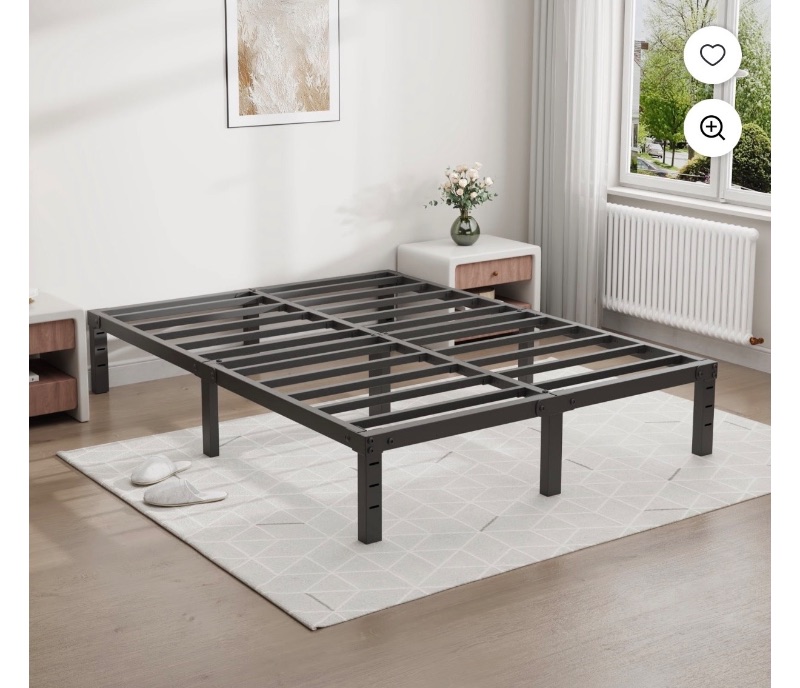 Full Bed Frame GELBIY Full Size Me sold for $20 at auction (list price $390)