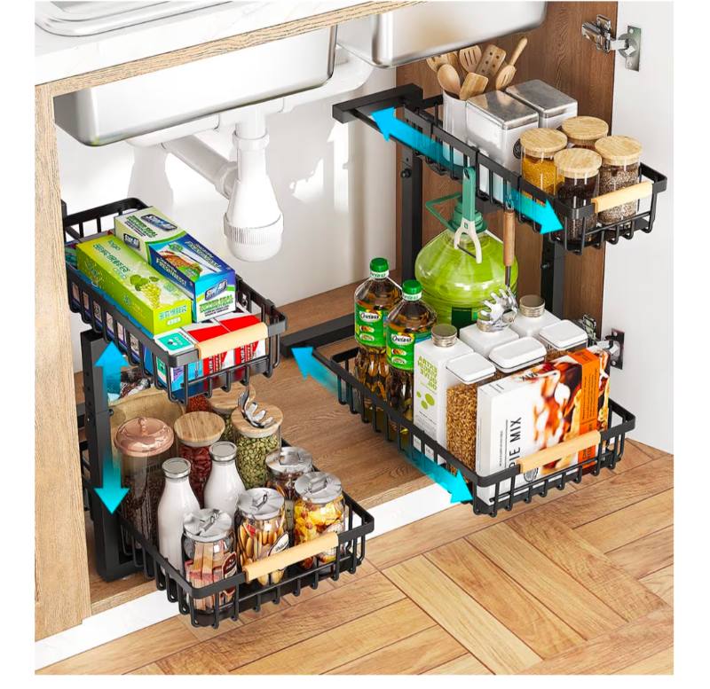 XNREOZLM Under Sink Organizer sold price at auction in Canada