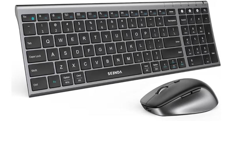 seenda Wireless Bluetooth Keyboard and Mouse Combo sold price at auction in Canada