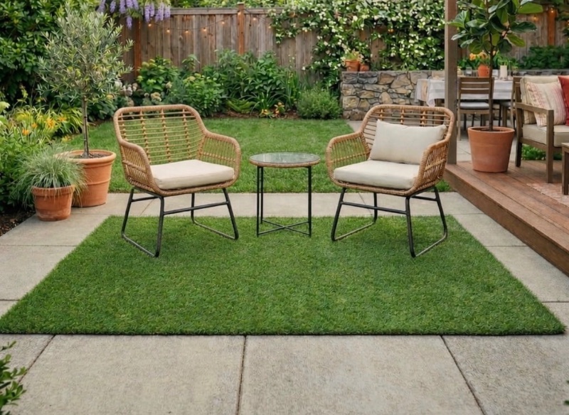Outdoor Artificial Grass Rug sold price at auction in Canada