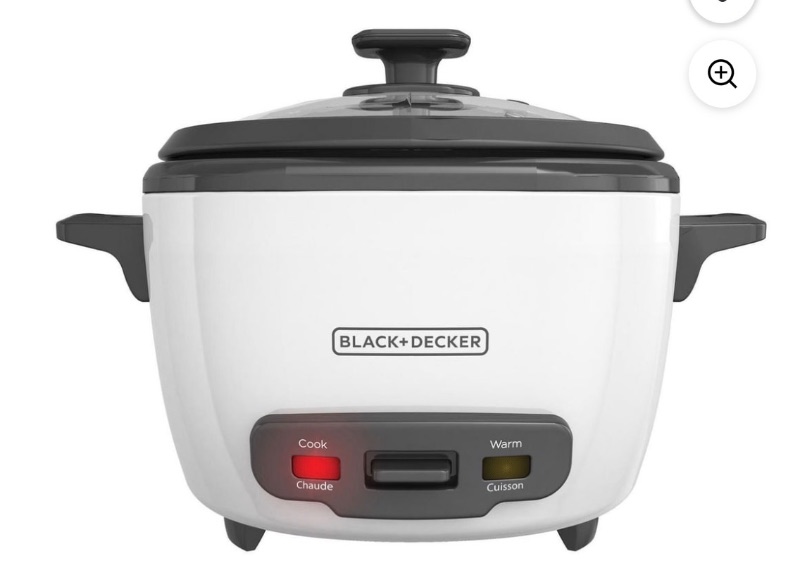 Black & Decker 16-Cup Multi-Use Rice Cooker with Keep Warm sold price at auction in Canada