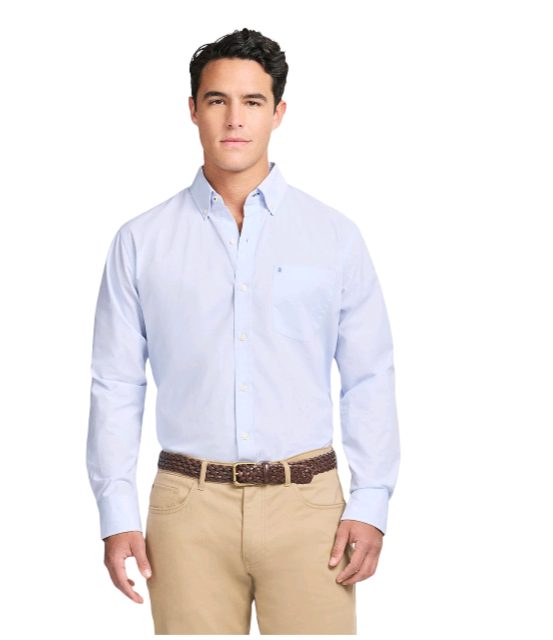 Izod L/S Performance Woven Shirt sold price at auction in Canada