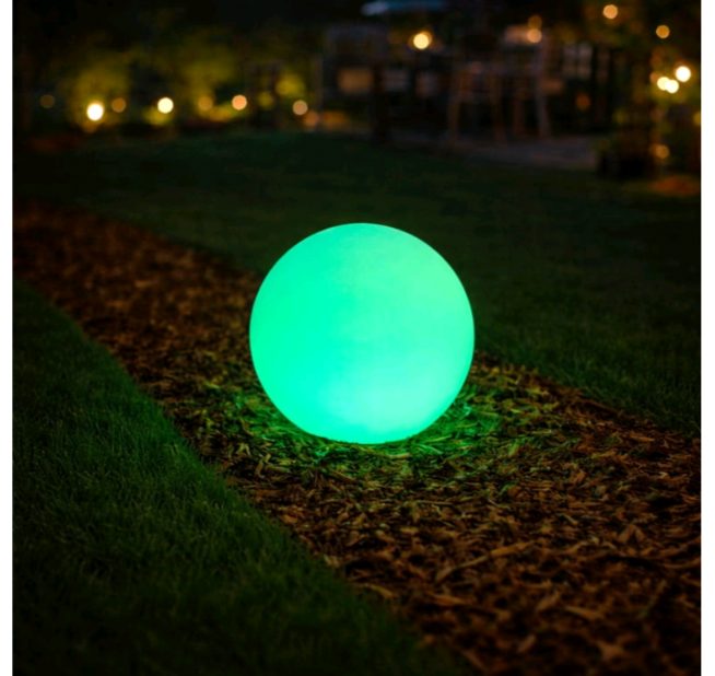 Mainstays Solar Colour Changing Orb Set 2-Pack sold price at auction in Canada