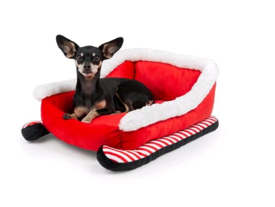 One Paw, Holiday Themed Bed for Small Dogs and Cats sold price at auction in Canada