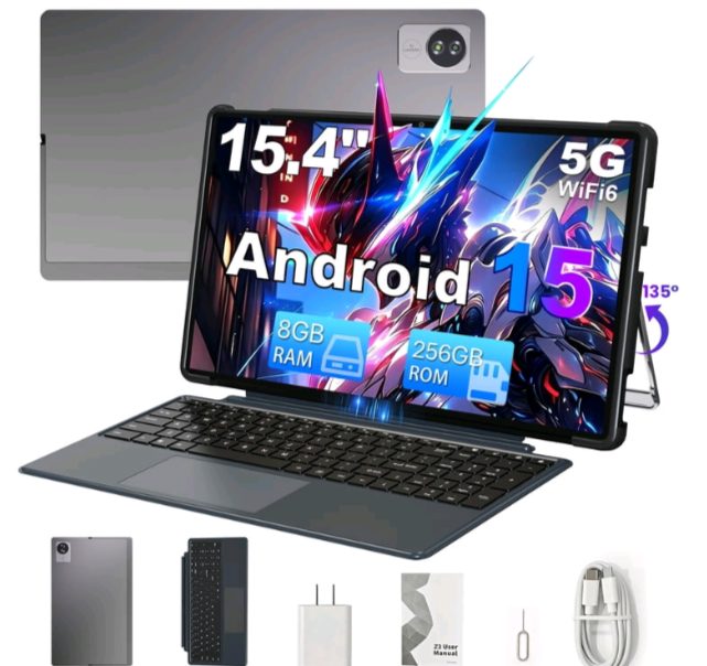 Golzer 15.4 inch Tablet Android 1 sold for $175 at auction (list price $1,515)