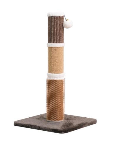 3-in-1 Cat Scratching Post with Self Groomer sold price at auction in Canada