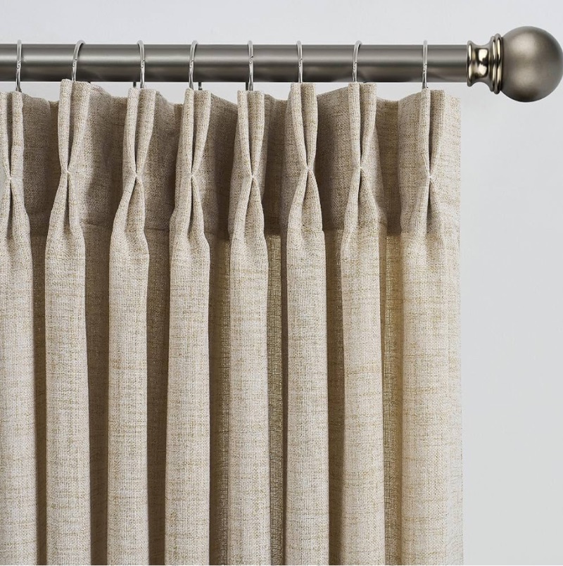 RAIN CITY Beige Sheer Curtains 96 Inches Long sold price at auction in Canada