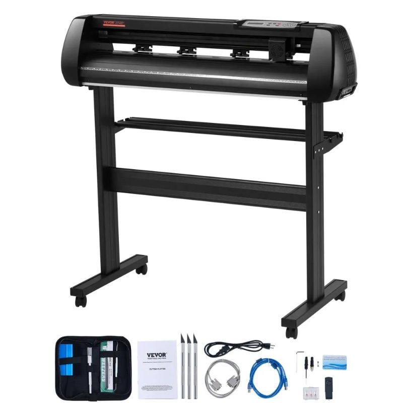 VEVOR Vinyl Cutter Machine 34in Of sold for $90 at auction (list price $421)
