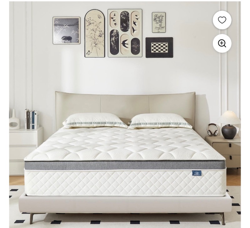 Happiland Full Size Mattress 12 In sold for $70 at auction (list price $400)