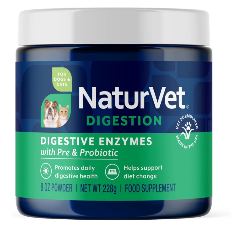 NaturVet – Digestive Enzymes for Dogs sold price at auction in Canada