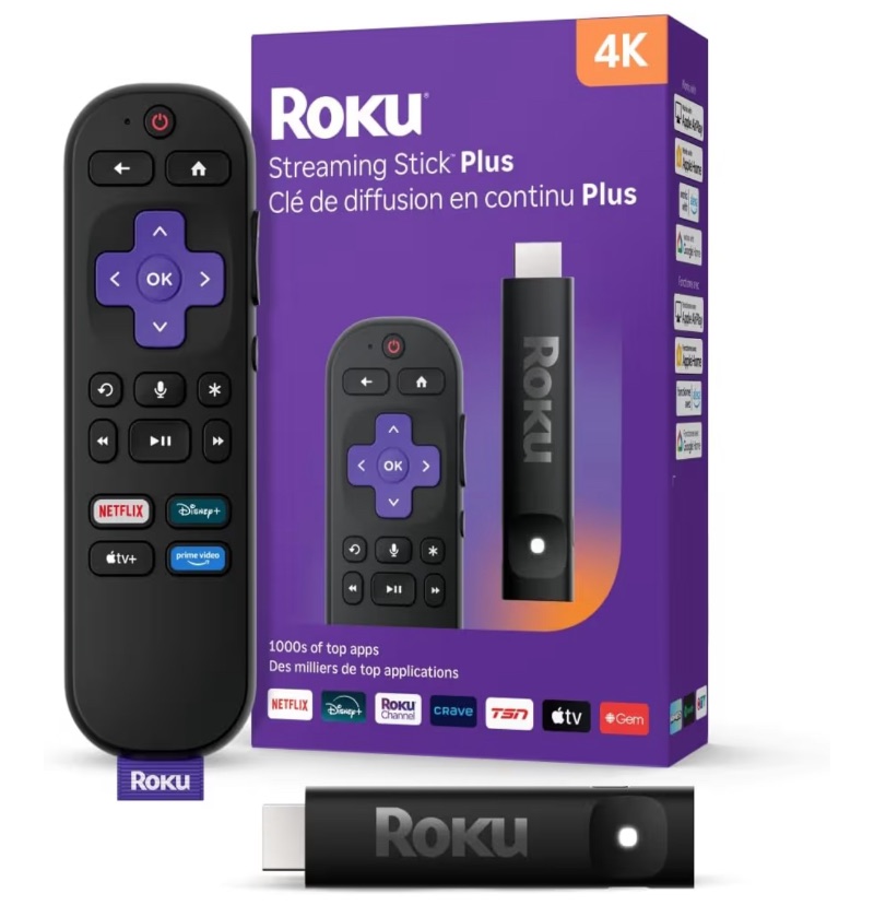 Roku Streaming Stick Plus 2025 ? 4K and HDR Roku Streaming sold price at auction in Canada
