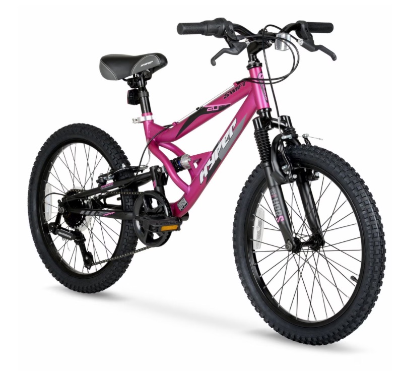 Hyper Bicycles 20” Swift Mountain Bike, Magenta, Youth sold price at auction in Canada