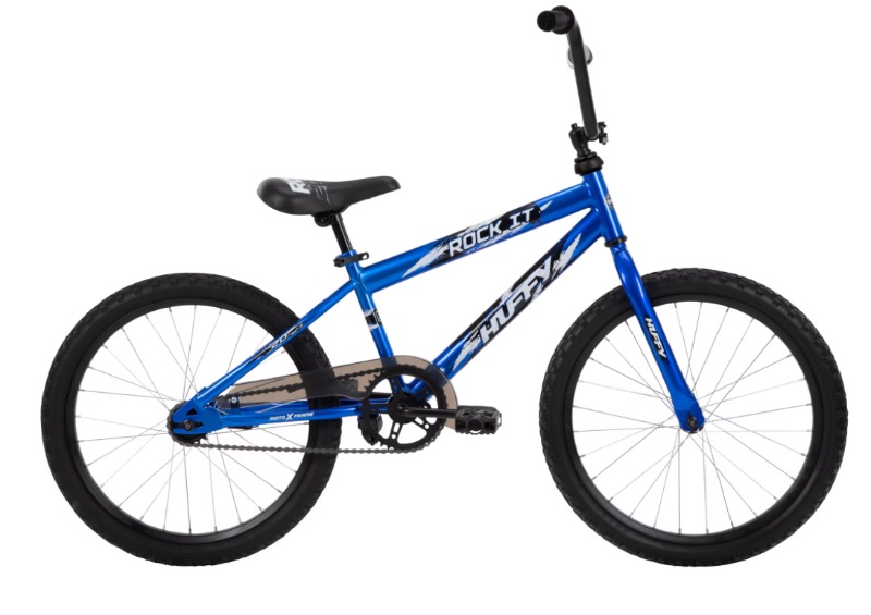 Huffy 20" Rock It Kids' Bike, Fits Riders 44"-56", Blue sold price at auction in Canada