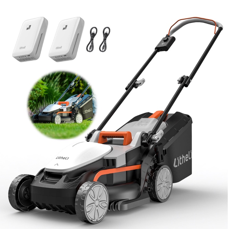 Litheli Cordless Lawn Mower sold price at auction in Canada