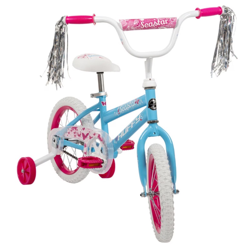 Huffy Sea Star 14-inch Girls' Bike with Training Wheels sold price at auction in Canada