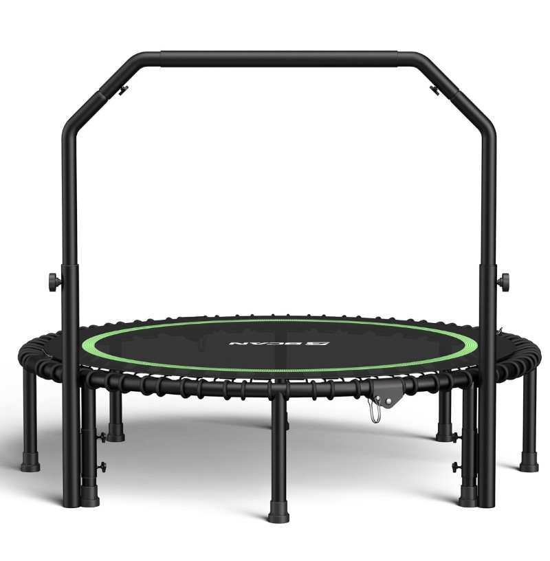 BCAN 550 LBS Foldable Mini Trampoli sold for $55 at auction (list price $399)