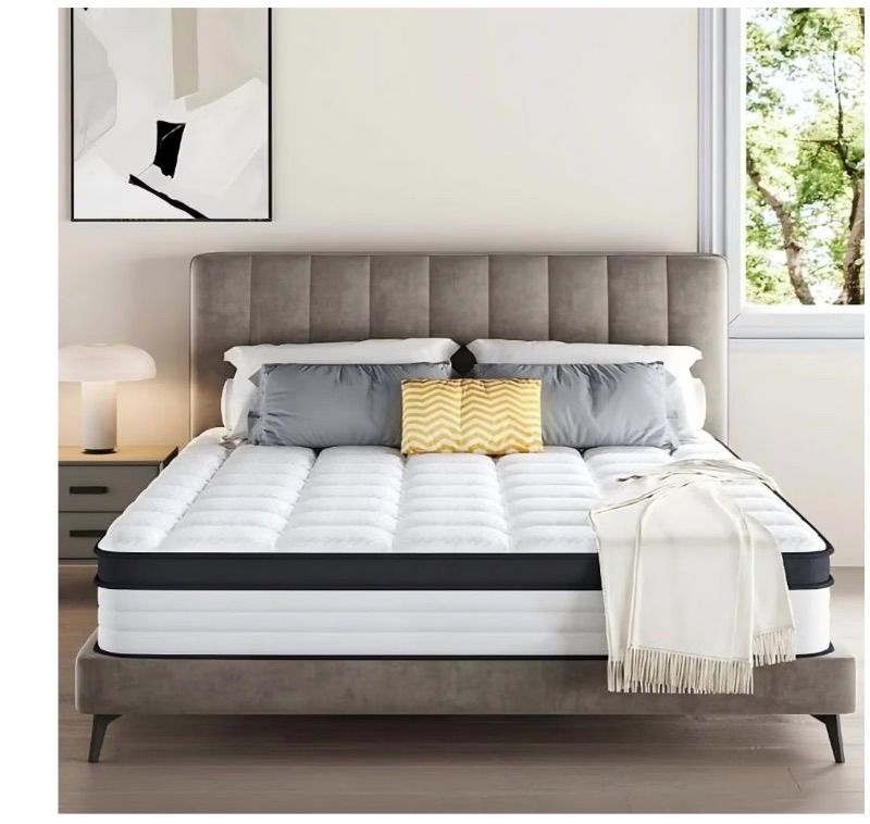 10 Inch Full Mattress  Hybrid Memo sold for $95 at auction (list price $380)