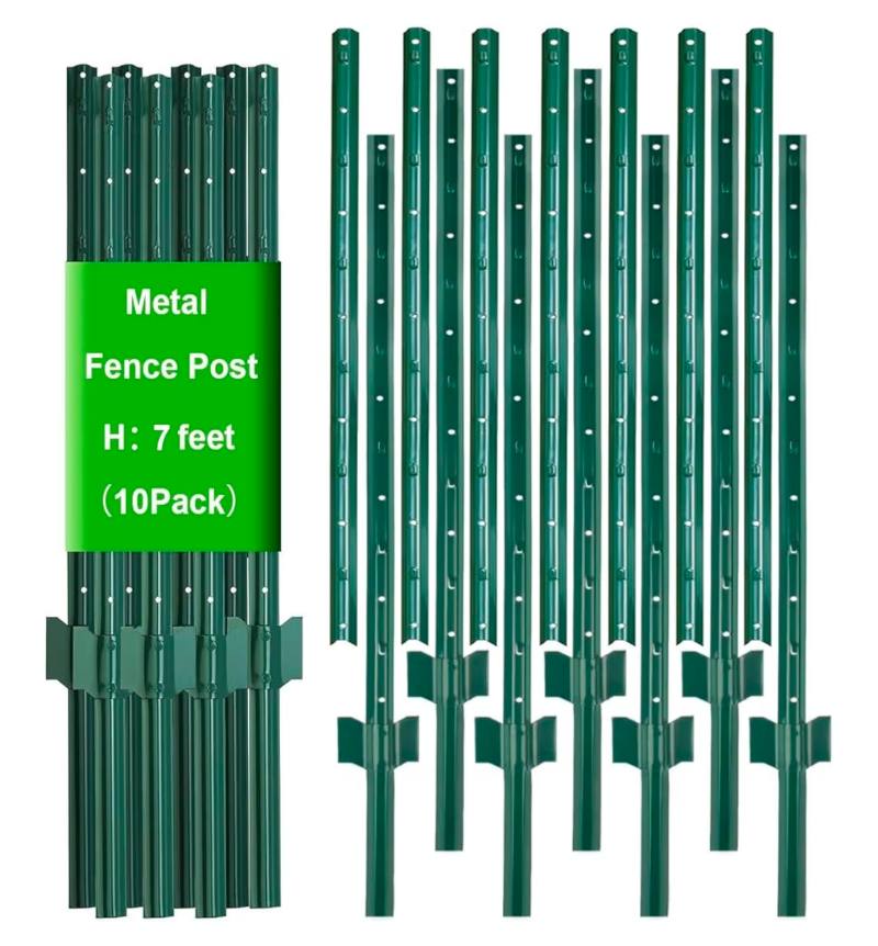 10pk Fence Posts 7FT Metal Fences sold price at auction in Canada