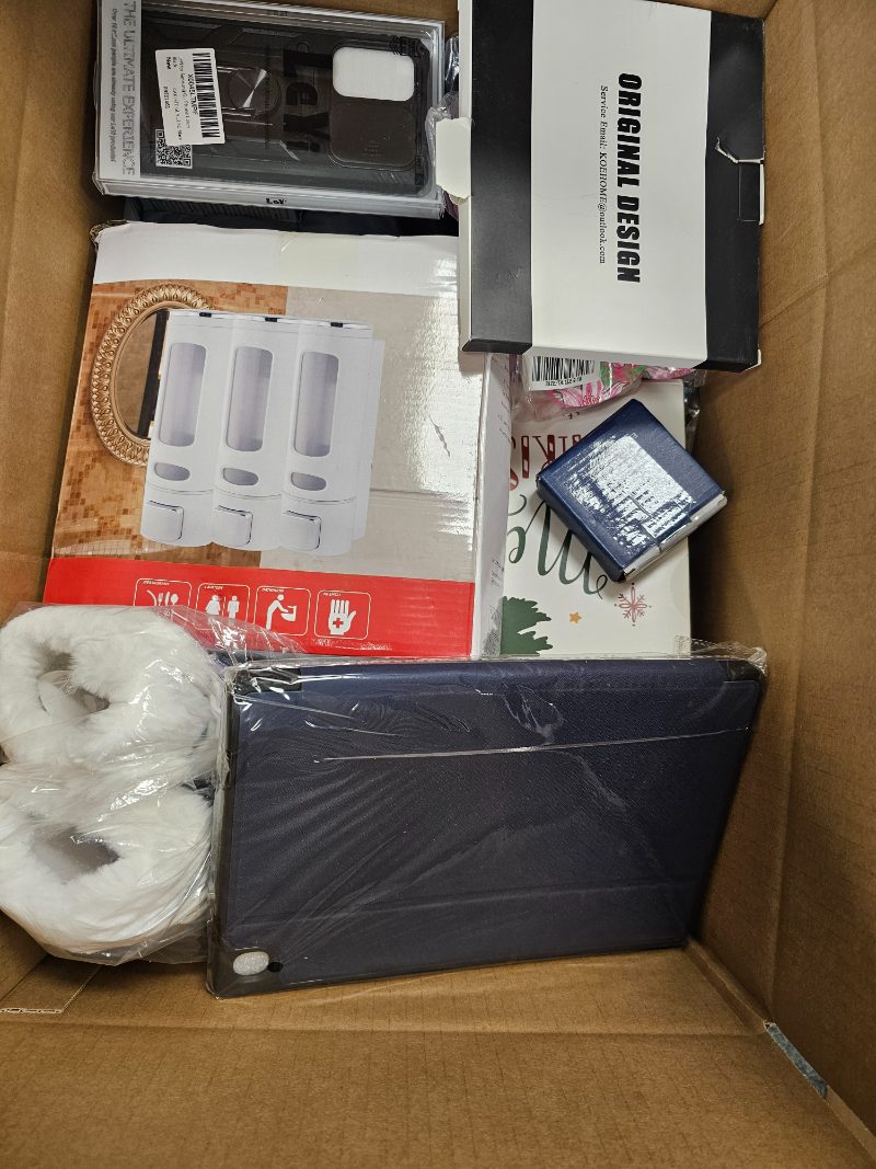 Lot of 25+ assorted products (general merchandise) box size sold price at auction in Canada