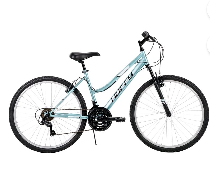 Huffy 26" Rock Creek Mountain Bike, Fits Riders 60"+, Blue sold price at auction in Canada