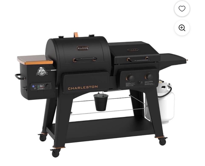 Pit Boss Charleston 1020 Sq in Pellet Grill/Gas Griddle sold price at auction in Canada