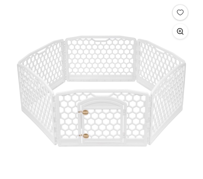 IRIS 61 cm Dog Exercise Playpen White 4-Panel sold price at auction in Canada