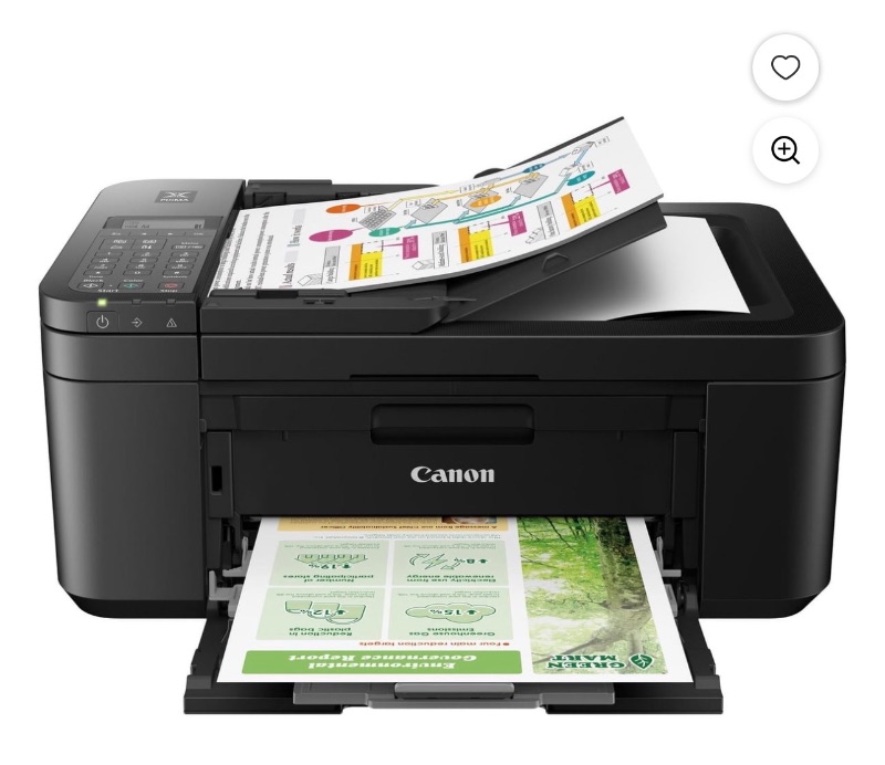 Canon PIXMA TR4725 Wireless All-in-One Printer (Black) sold price at auction in Canada