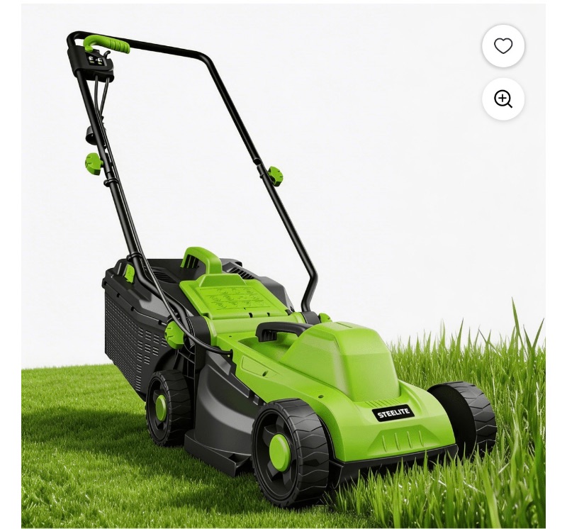 Steelite 13 Inch 11-Amp Corded Electric Lawn Mower sold price at auction in Canada