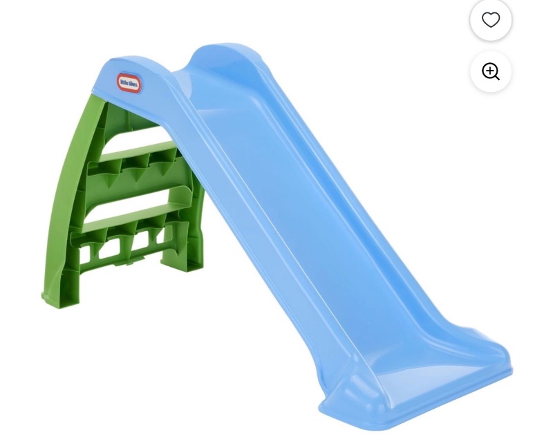 Little Tikes First Slide - Blue/Green sold price at auction in Canada