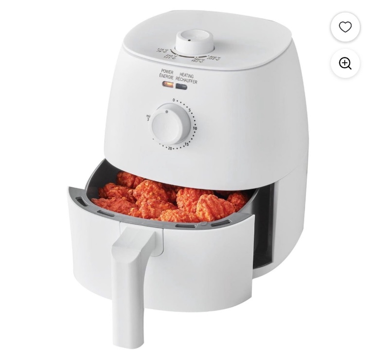 Mainstays 2.2 Quart Compact Air Fryer sold price at auction in Canada