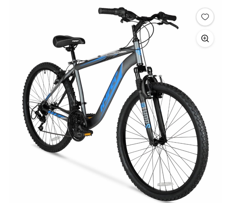 Hyper Bicycles 26” Men’s Boundary Mountain Bike, Gray sold price at auction in Canada