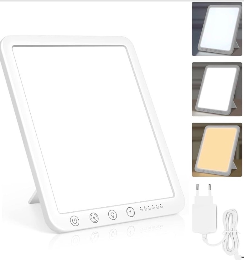 LED Light Therapy Lamp with Adjustable Brightness sold price at auction in Canada