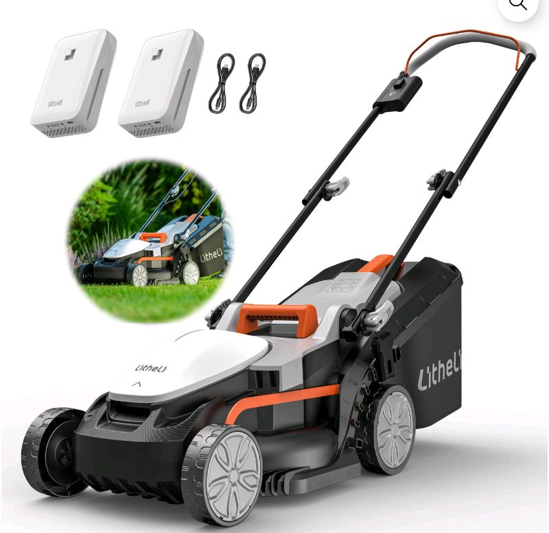Litheli Cordless Lawn Mower sold price at auction in Canada