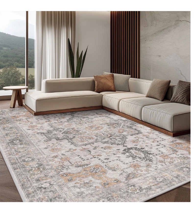 KUETH 5'x7' Area Rugs for Living Room sold price at auction in Canada