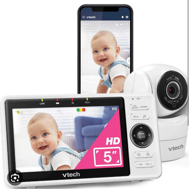 VTech Upgraded Smart WiFi Baby Monitor VM901 sold price at auction in Canada