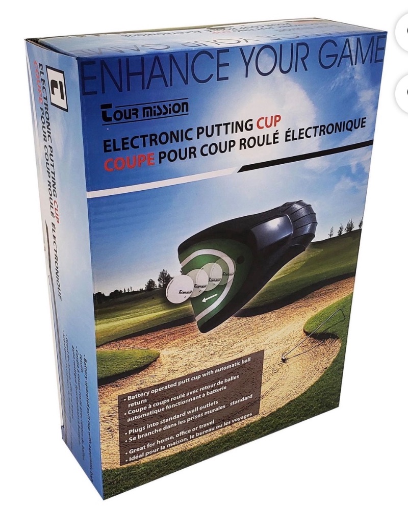 Electronic putting cup by Tour Mission sold price at auction in Canada