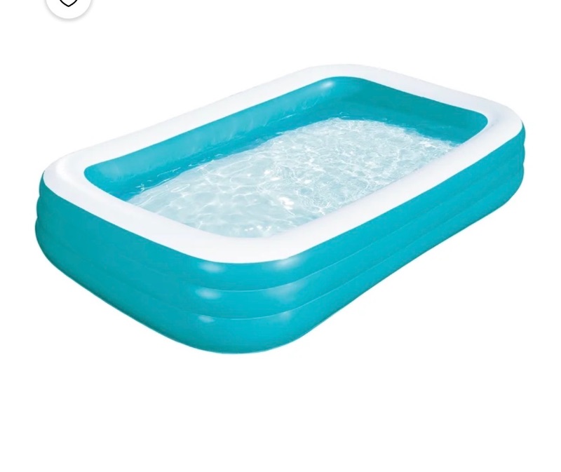 Bluescape 10ft Rectangular Family Inflatable Swimming Pool sold price at auction in Canada