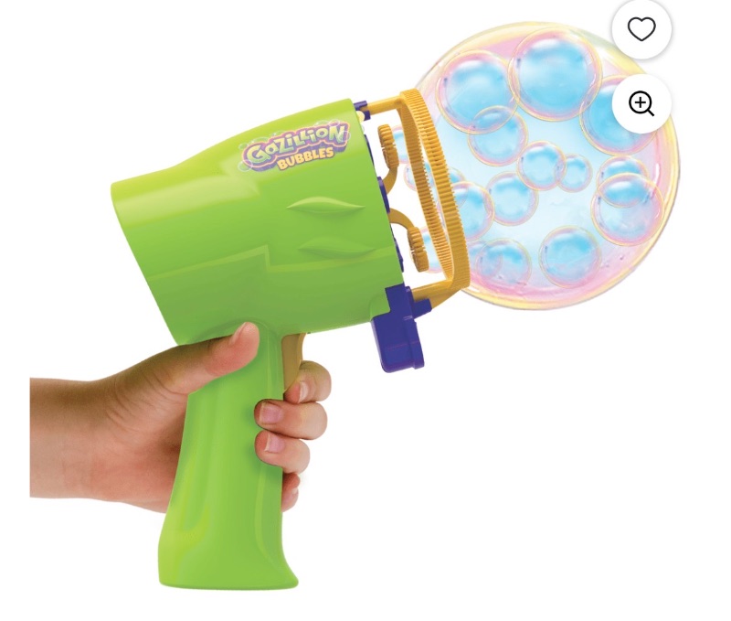Gazillion Bubbles Bubble-in-Bubble Magic Blower sold price at auction in Canada