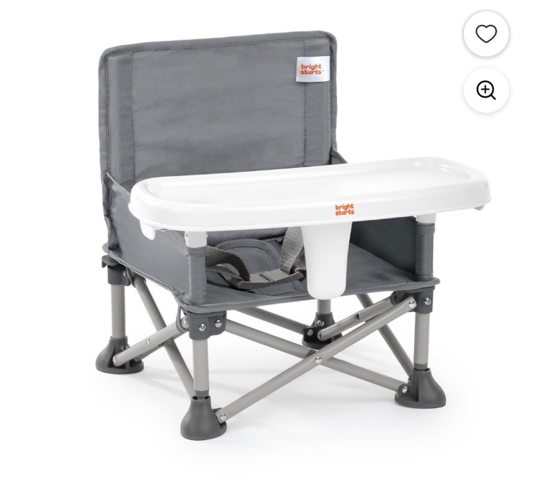 Bright Starts POP 'N Sit Portable Booster Seat sold price at auction in Canada