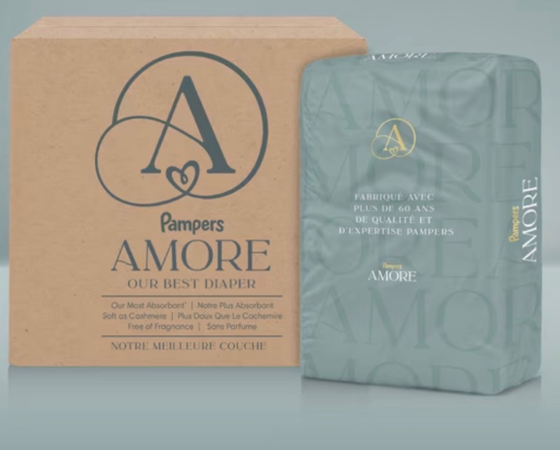 Pampers AMORE, Our Best Diaper sold price at auction in Canada