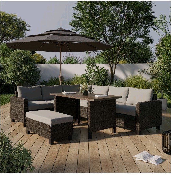 Better Homes & Gardens Brookbury 4-Piece Steel Outdoor sold price at auction in Canada