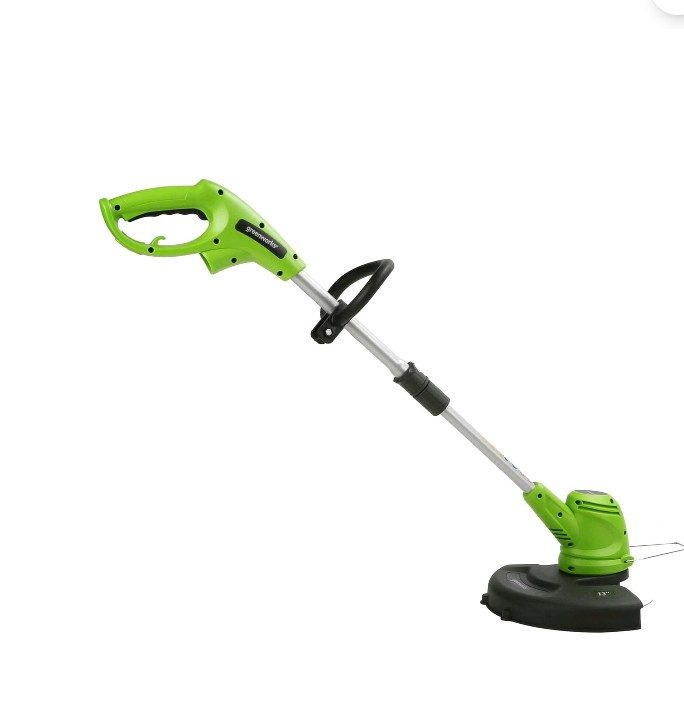Greenworks 4A 13 corded string trimmer sold price at auction in Canada