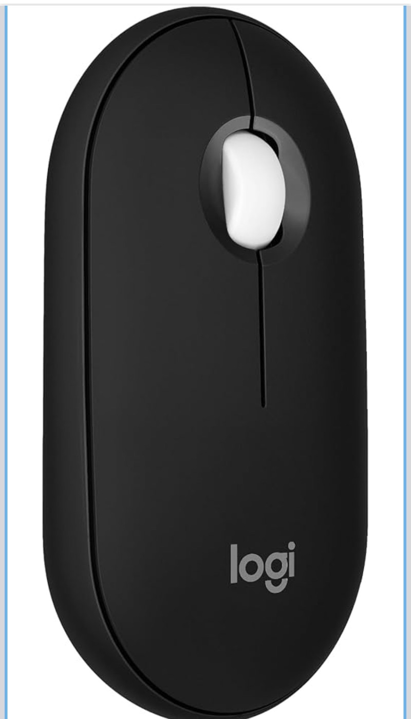 Logitech Pebble Mouse 2 M350s Slim Bluetooth Wireless Mouse sold price at auction in Canada