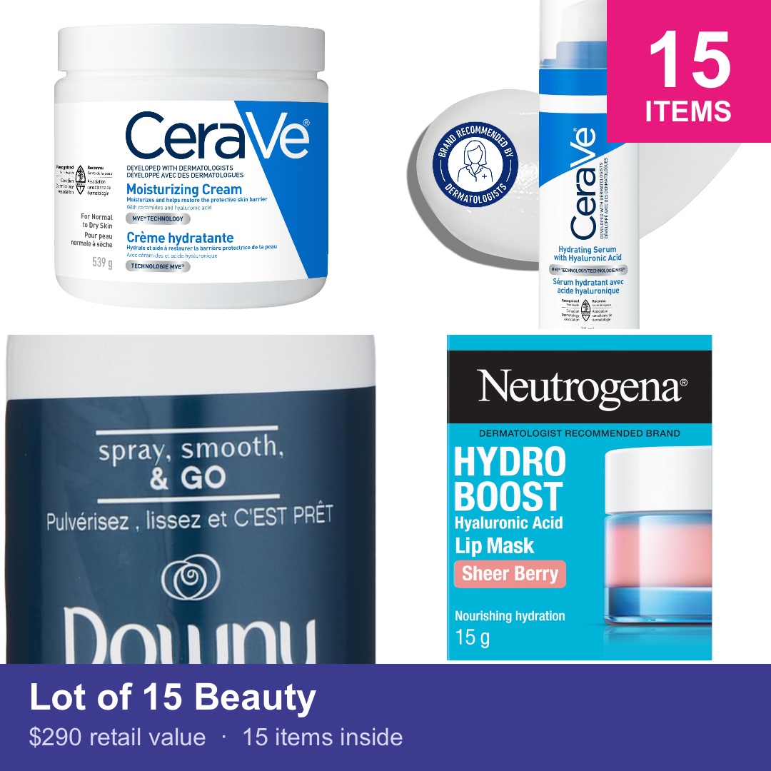 Lot of 15 Beauty sold price at auction in Canada